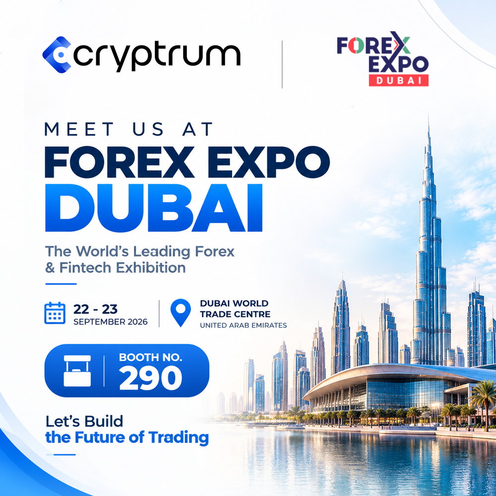 Cryptrum is exhibiting at Money Expo India, Booth No. 82